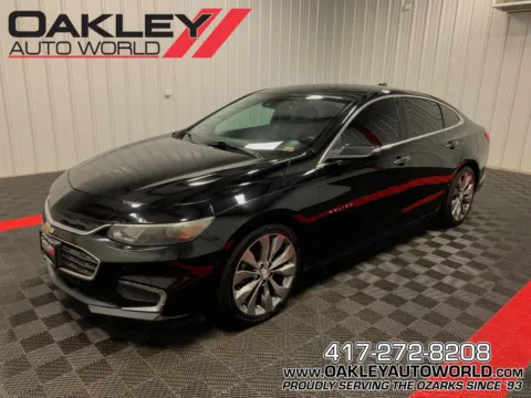 Black 2016 Chevrolet Malibu Premier for sale in Branson West, MO