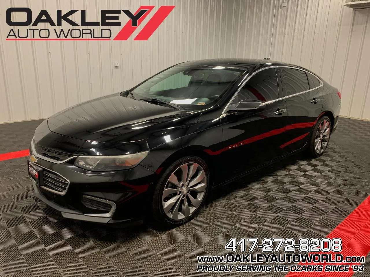 Black 2016 Chevrolet Malibu Premier for sale in Branson West, MO