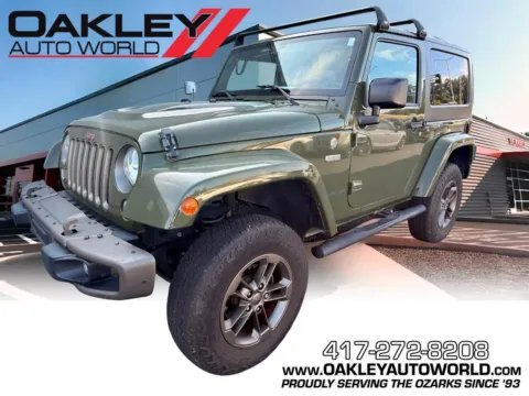 Green 2016 Jeep Wrangler Sahara for sale in Branson West, MO