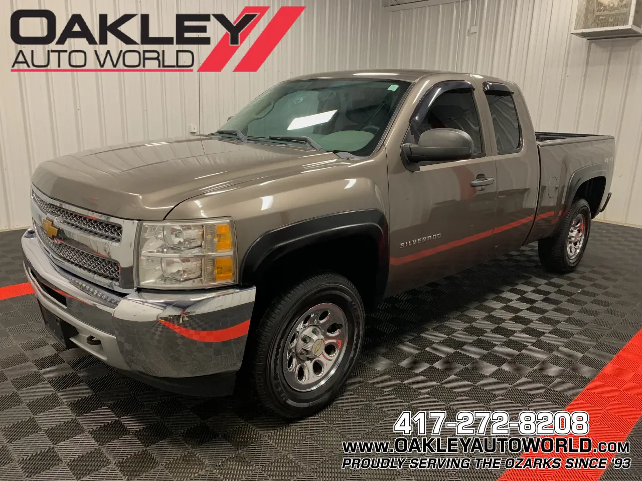 Gray 2013 Chevrolet Silverado 1500 Work Truck for sale in Branson West, MO