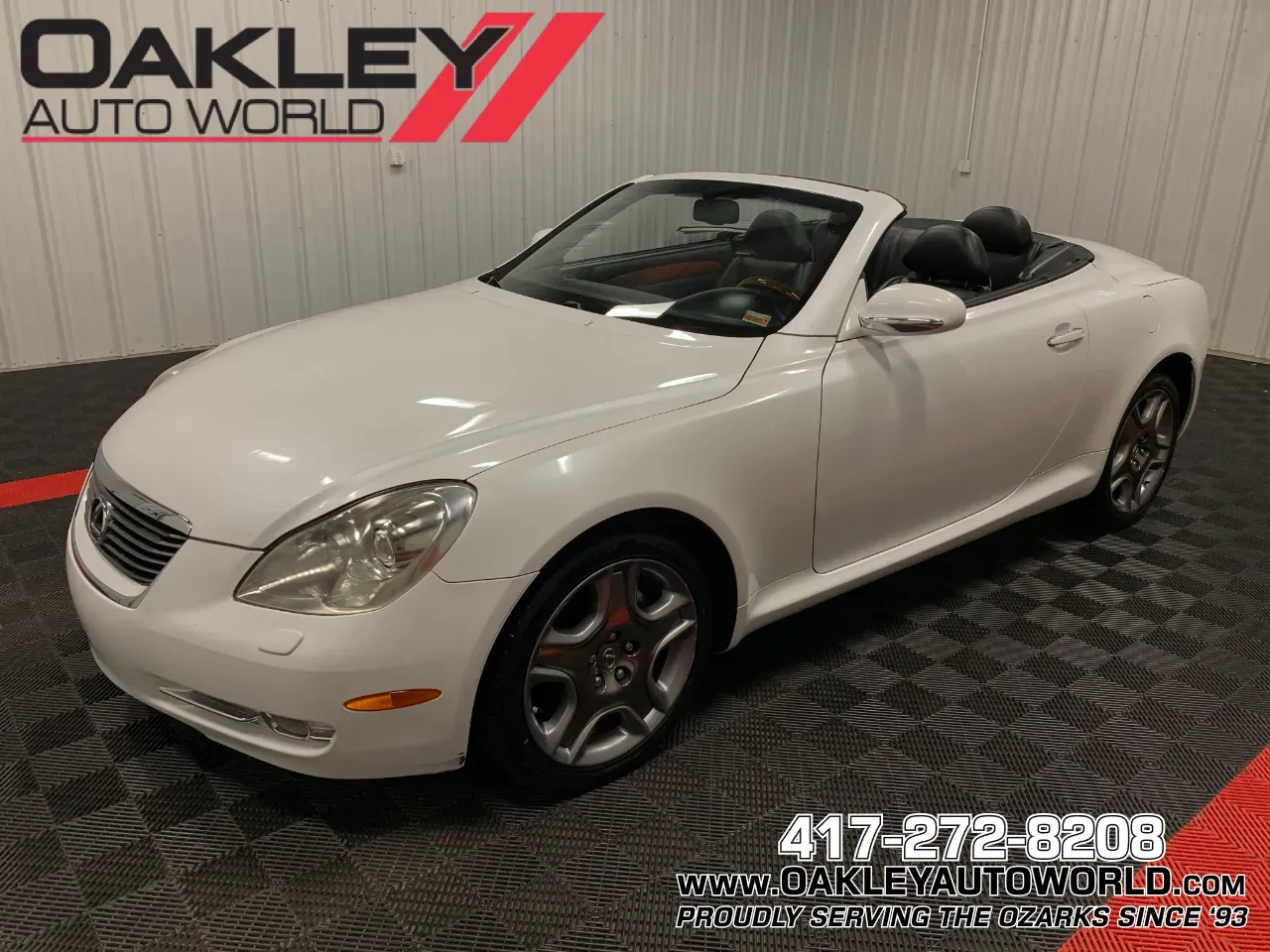 White 2007 Lexus SC 430 for sale in Branson West, MO