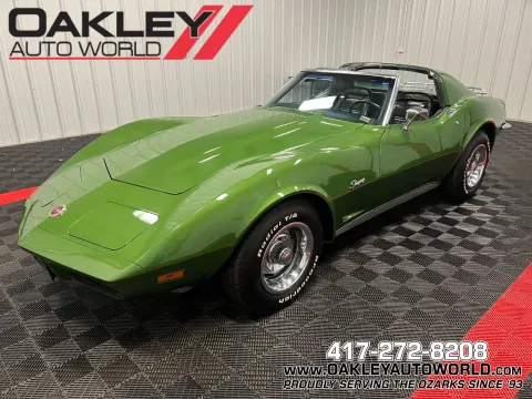 Green 1973 Chevrolet Corvette Stingray for sale in Branson West, MO