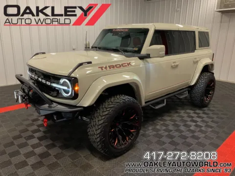 Brown 2025 Ford Bronco T-ROCK, Sasquatch, Lifted, Fuels 4x4 for sale in Branson West, MO