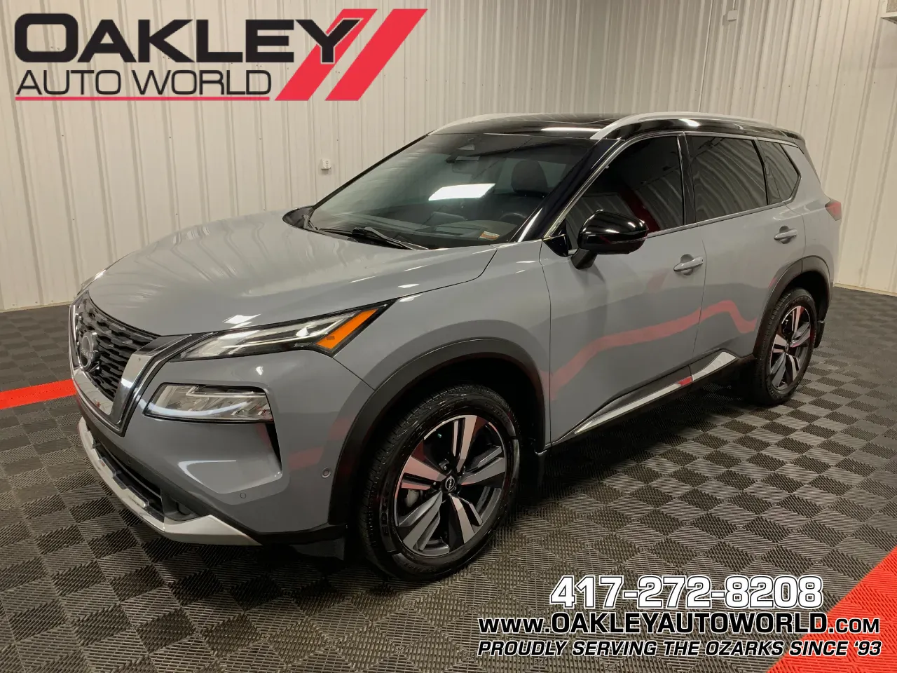 Gray 2023 Nissan Rogue Platinum for sale in Branson West, MO