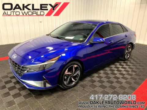 Blue 2023 Hyundai Elantra Limited for sale in Branson West, MO