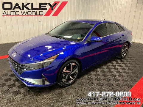 Blue 2023 Hyundai Elantra Limited for sale in Branson West, MO