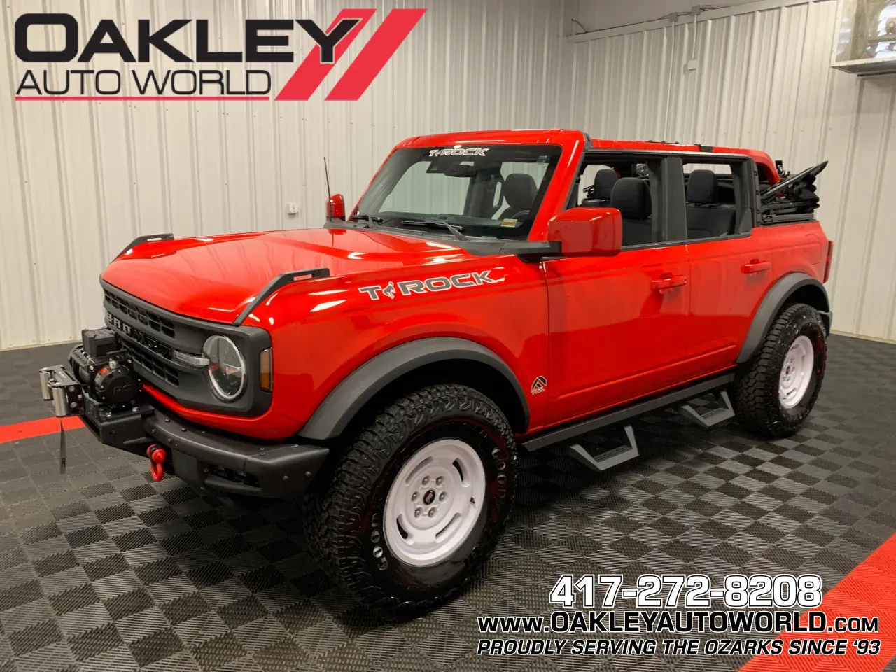 Red 2022 Ford Bronco for sale in Branson West, MO