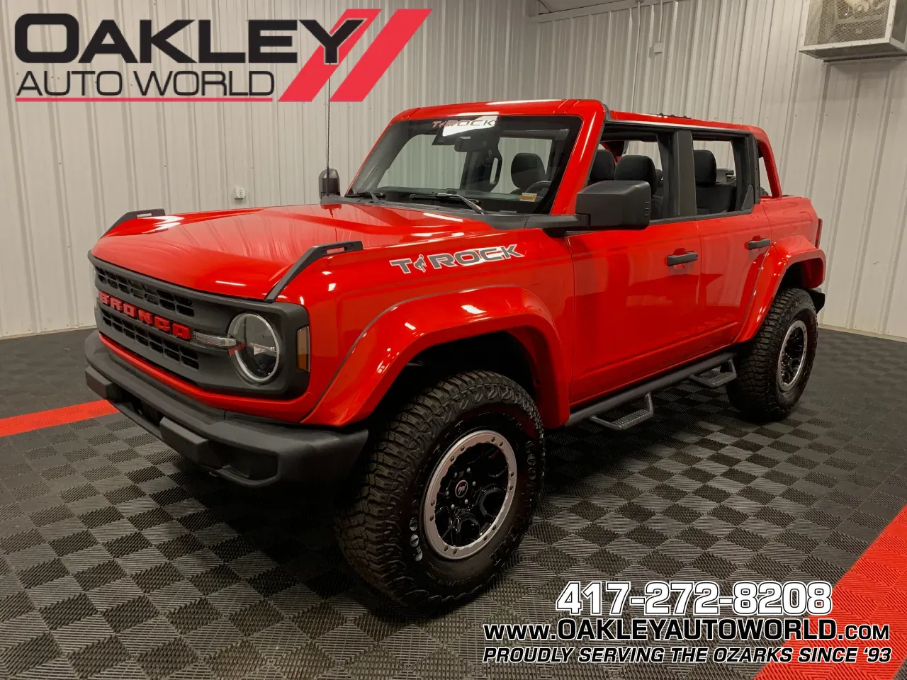 Red 2022 Ford Bronco for sale in Branson West, MO