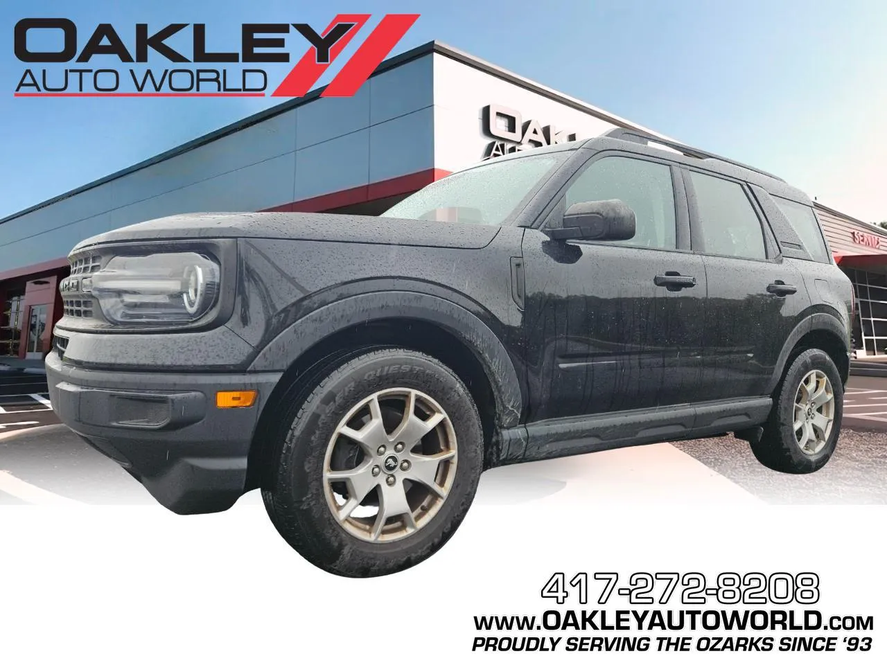 Black 2021 Ford Bronco Sport for sale in Branson West, MO