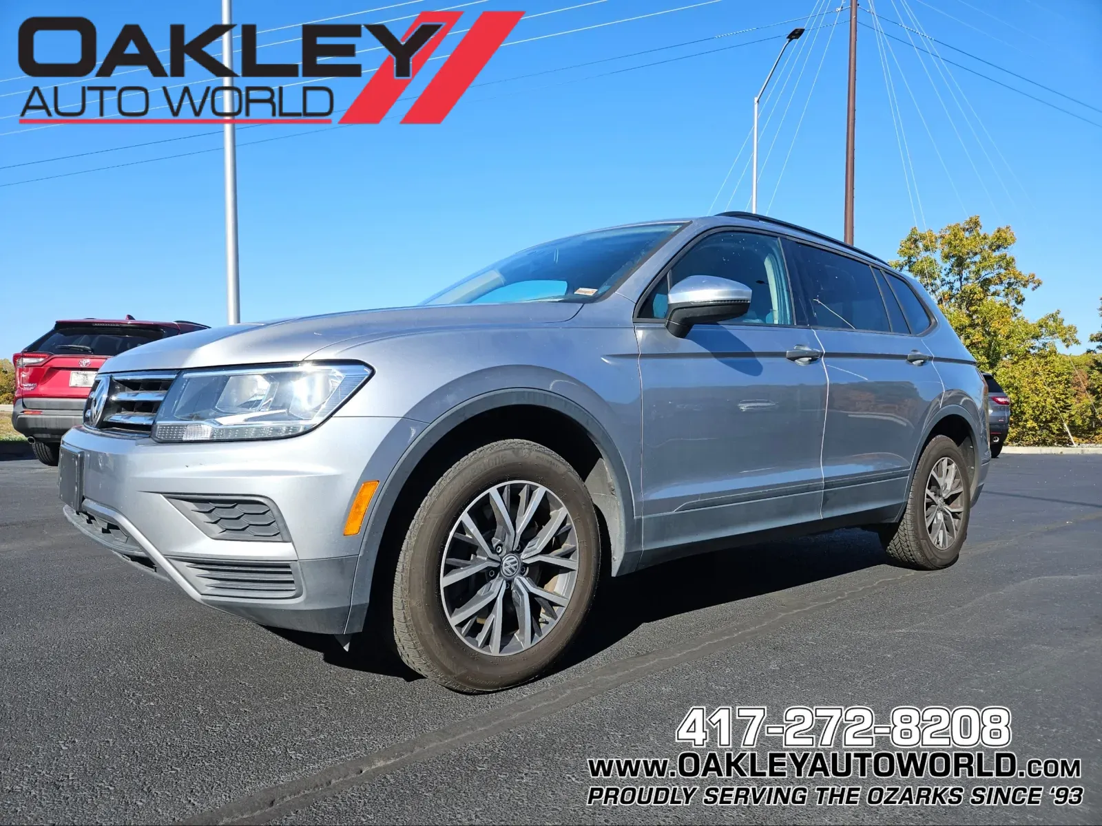 Silver 2021 Volkswagen Tiguan 2.0T S for sale in Branson West, MO