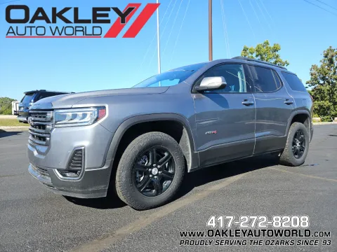Gray 2021 GMC Acadia AT4 for sale in Branson West, MO