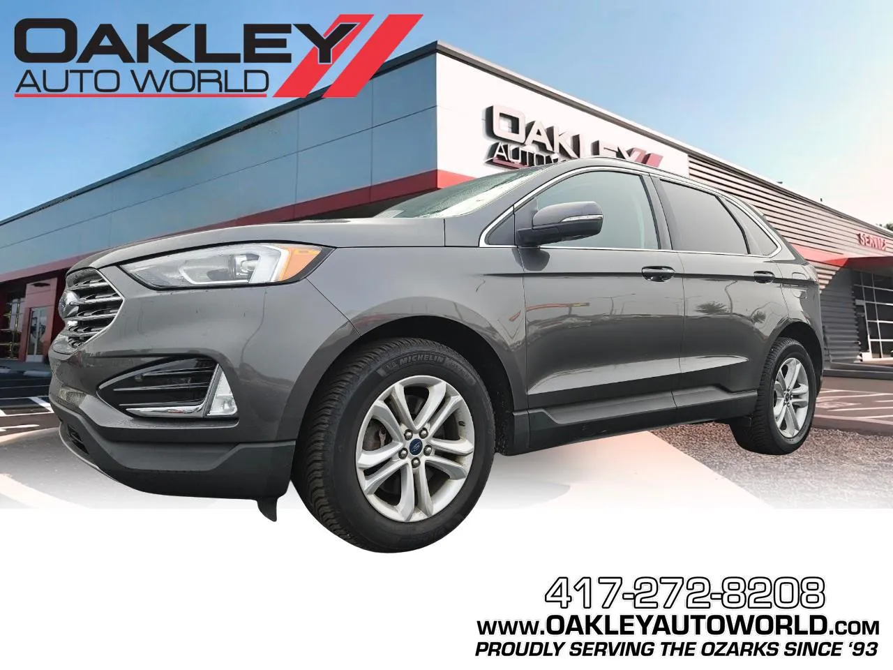 Gray 2020 Ford Edge SEL for sale in Branson West, MO