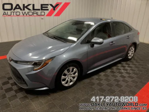 Blue 2020 Toyota Corolla LE for sale in Branson West, MO
