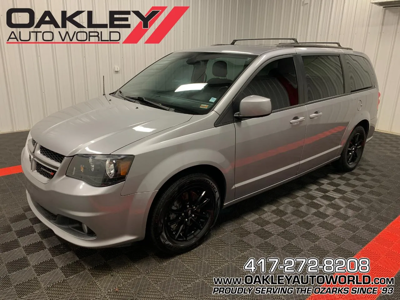 Silver 2019 Dodge Grand Caravan GT for sale in Branson West, MO