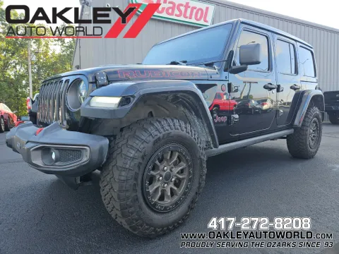 Black 2019 Jeep Wrangler Unlimited Rubicon for sale in Branson West, MO