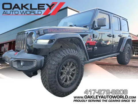 Black 2019 Jeep Wrangler Unlimited Rubicon for sale in Branson West, MO