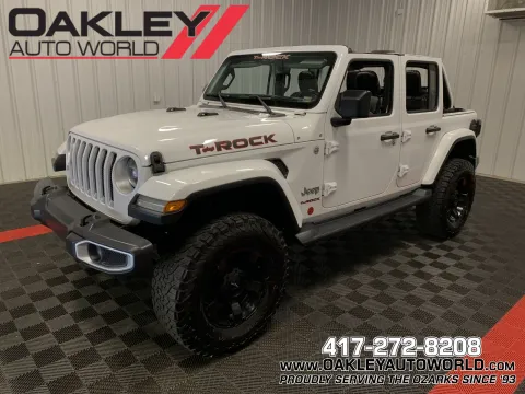 White 2019 Jeep Wrangler Unlimited Sahara for sale in Branson West, MO