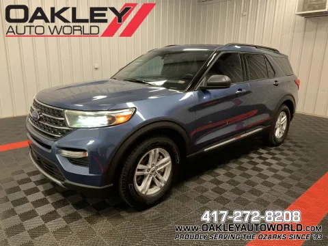Blue 2020 Ford Explorer XLT for sale in Branson West, MO