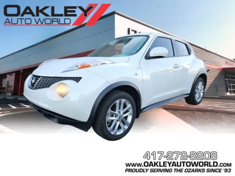 White 2014 Nissan Juke SL for sale in Branson West, MO