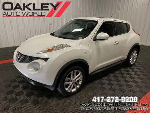 White 2014 Nissan Juke SL for sale in Branson West, MO