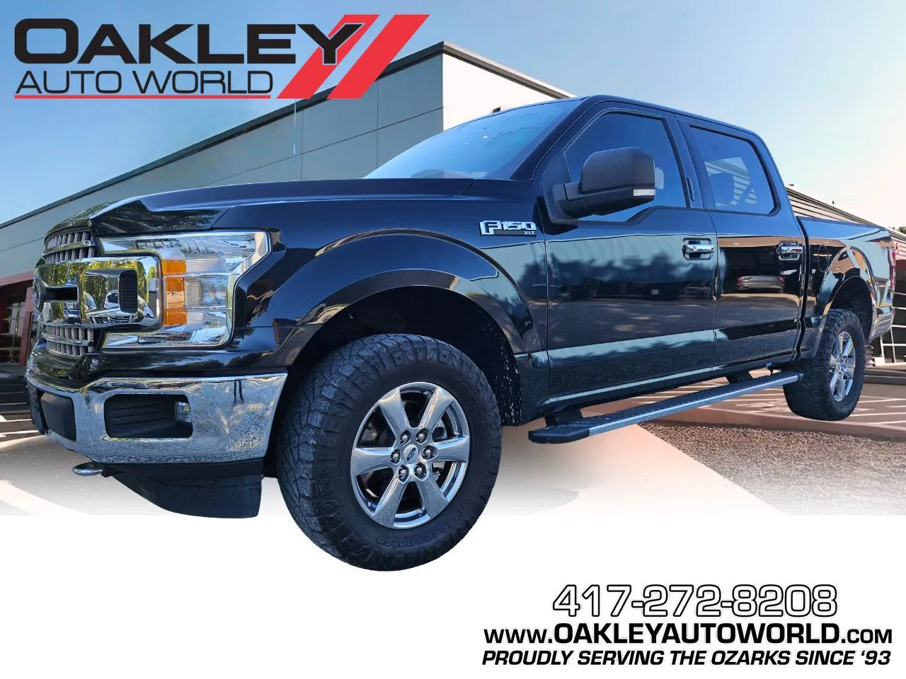 Black 2018 Ford F-150 XLT for sale in Branson West, MO