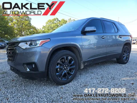 Gray 2020 Chevrolet Traverse RS for sale in Branson West, MO
