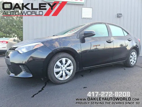 Black 2014 Toyota Corolla LE for sale in Branson West, MO