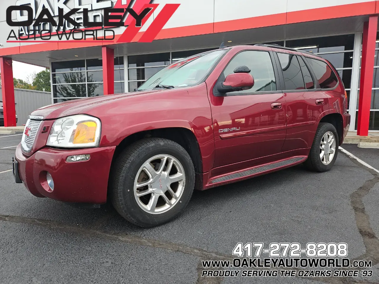 Red 2007 GMC Envoy Denali for sale in Branson West, MO