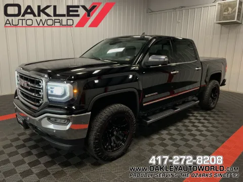 Black 2018 GMC Sierra 1500 SLT for sale in Branson West, MO