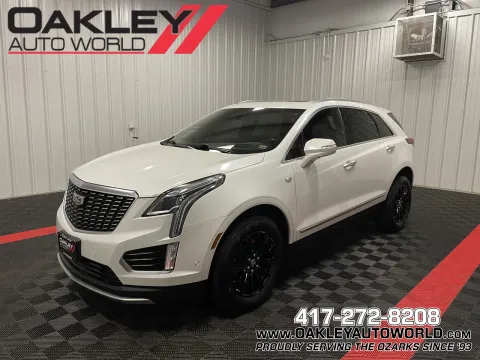 White 2021 Cadillac XT5 Premium Luxury for sale in Branson West, MO