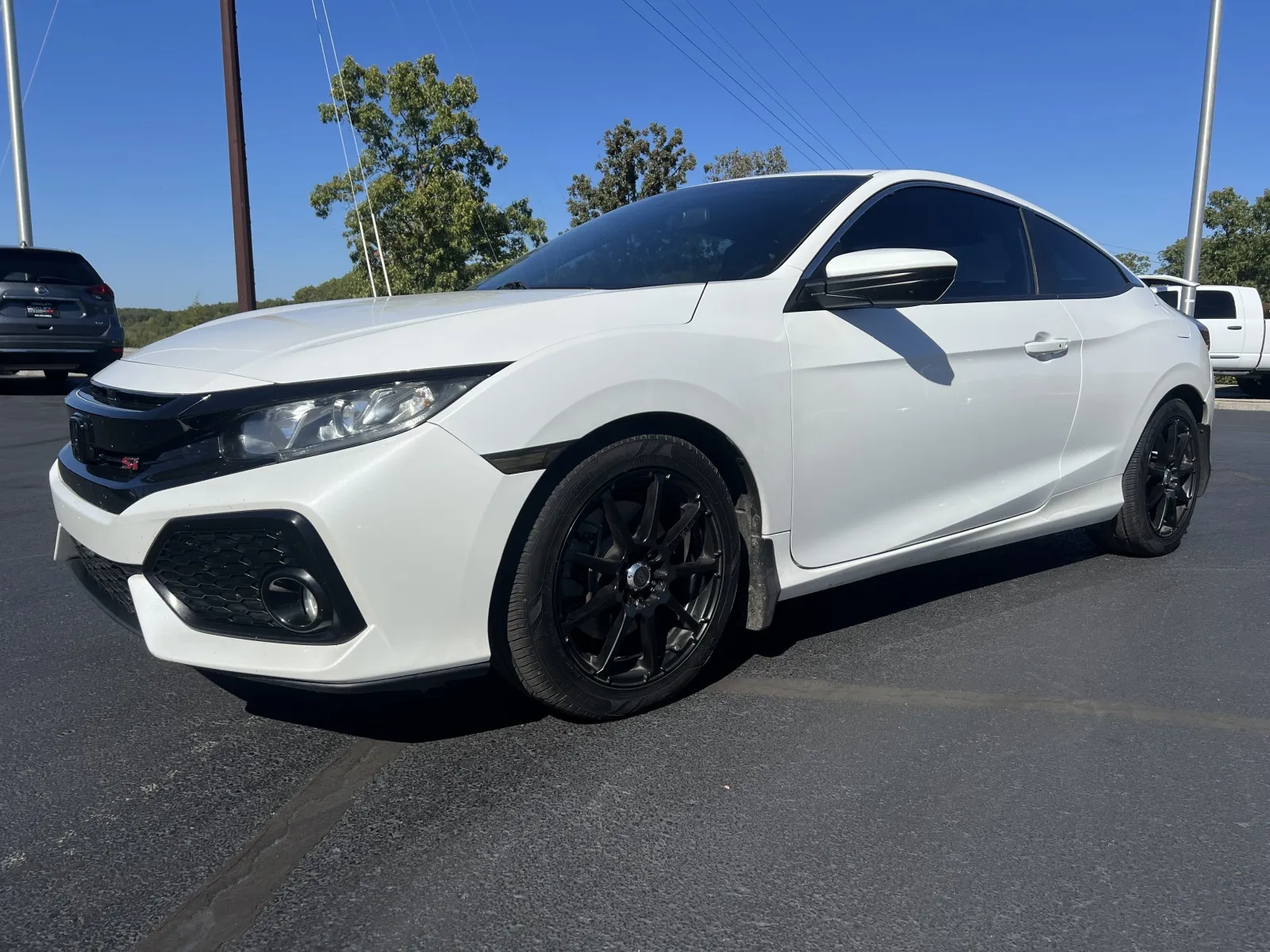 White 2018 Honda Civic Si for sale in Branson West, MO