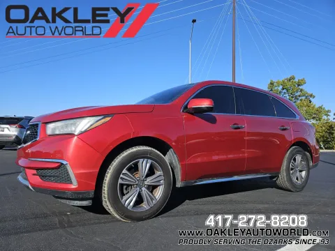 Red 2019 Acura MDX 3.5L for sale in Branson West, MO