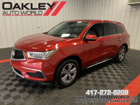 Red 2019 Acura MDX 3.5L for sale in Branson West, MO