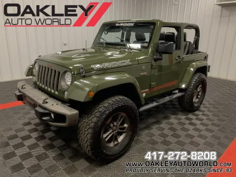 Green 2016 Jeep Wrangler Sahara for sale in Branson West, MO