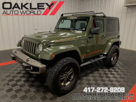 Green 2016 Jeep Wrangler Sahara for sale in Branson West, MO