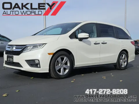 White 2019 Honda Odyssey EX-L for sale in Branson West, MO