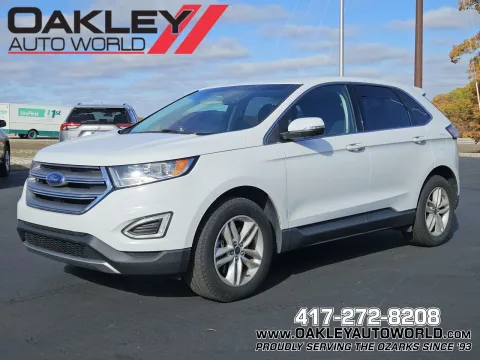 White 2018 Ford Edge SEL for sale in Branson West, MO