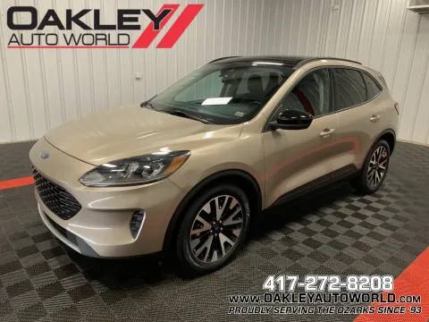 Gold 2020 Ford Escape SE Sport Hybrid for sale in Branson West, MO