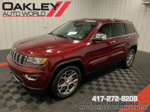 Red 2020 Jeep Grand Cherokee Limited for sale in Branson West, MO