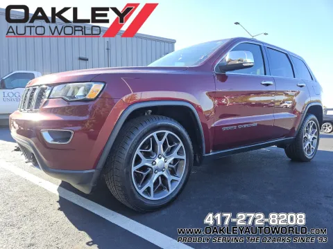 Red 2020 Jeep Grand Cherokee Limited for sale in Branson West, MO