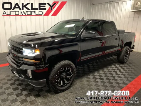 Black 2018 Chevrolet Silverado 1500 LT for sale in Branson West, MO