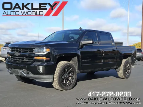 Black 2018 Chevrolet Silverado 1500 LT for sale in Branson West, MO