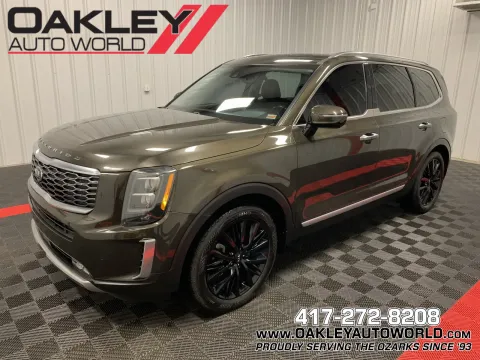 Green 2020 Kia Telluride SX for sale in Branson West, MO
