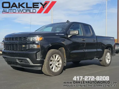 Black 2020 Chevrolet Silverado 1500 Custom for sale in Branson West, MO