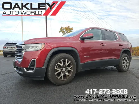 Red 2020 GMC Acadia SLE for sale in Branson West, MO