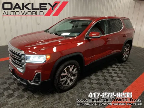 Red 2020 GMC Acadia SLE for sale in Branson West, MO