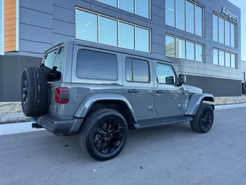 Another view of 2022 Jeep Wrangler Unlimited Sahara 4xe for sale in Platte City, MO at Airport Chrysler Dodge Jeep Ram