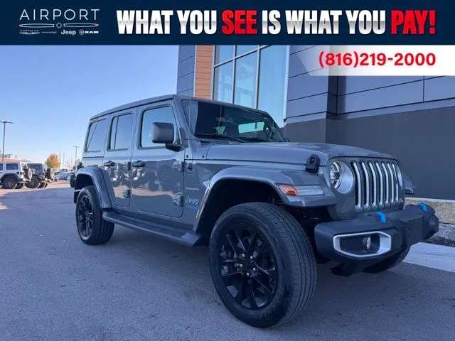 2022 Jeep Wrangler Unlimited Sahara 4xe for sale in Platte City, MO