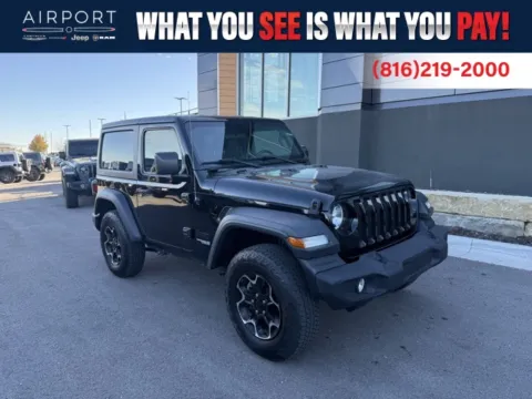 Black 2021 Jeep Wrangler Sport S for sale in Platte City, MO