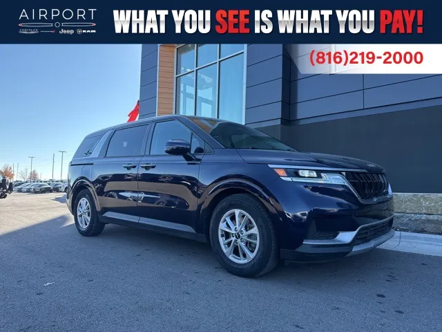 Used 2022 Kia Carnival LX Seat Pkg with VIN KNDNB4H38N6094574 for sale in Kansas City